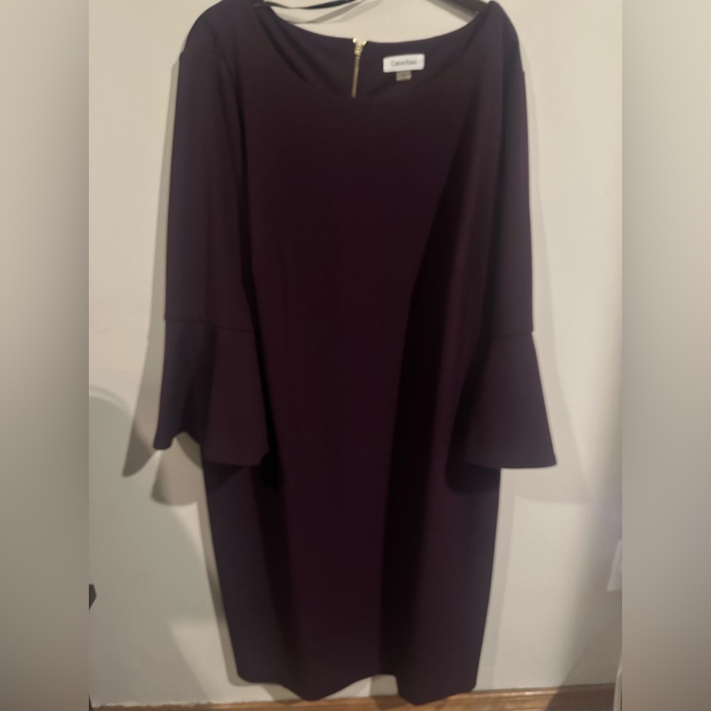 Elegant Purple Women's Dress